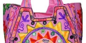 JBI Pink Canvas Cloth Jholas