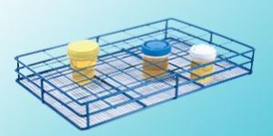 WIRE SAMPLE CONTAINER RACK