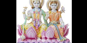 Laxmi Narayan Marble Statue