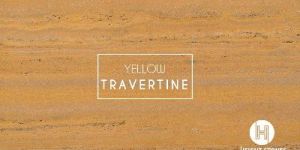 YELLOW TRAVERTINE TILES SLABS
