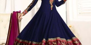 Nevy Blue Anarkali Suit