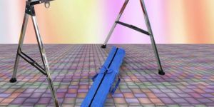 Square Folding Stainless Steel Baby Cradle