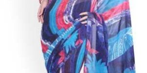 Multi Color Georgette Sarees