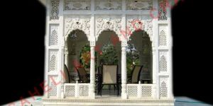 White Marble Gazebo