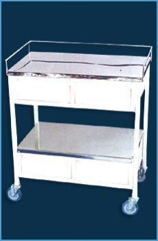Medicine Trolley with 4 Drawer