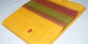Handwoven Cotton Saree