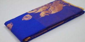 Kota Cotton Peacock Design Sarees