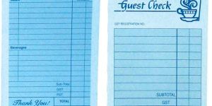 Guest Check Pads