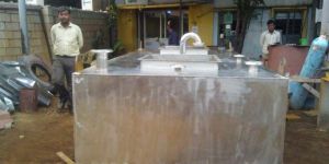 SS Rectangular Storage Tank