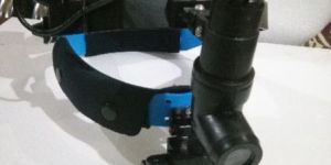 Headlight with Binocular Loupe