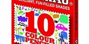 Nataraj 10 Half Size Color Pencils