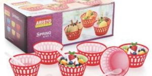 Spring Ice Cream Bowl Set