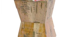 Vintage Rough Wood Seater