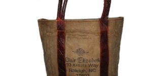 Washed Canvas Bag