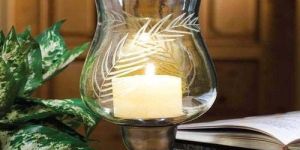 Aluminum Hurricane Candle Holder