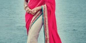 Wedding Wear Half Half Saree