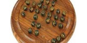 Wooden Solitaire Game