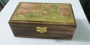 Brass Inlay Wooden Boxes