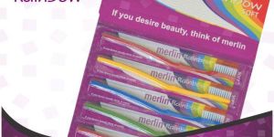 Merlin Rainbow Soft Toothbrushes