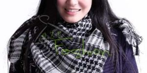 Womens White Arafat Scarves