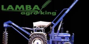 Post Hole Digger with Crane