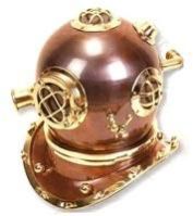 Brass Divers Helmet