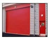 Heavy Duty Red Rolling Shutter