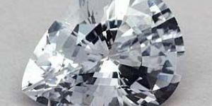 White Sapphire Precious Gemstones