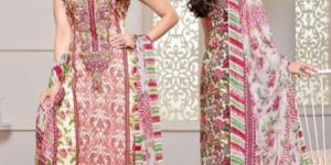 Cotton Semi Stitch Salwar Suit