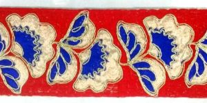 Multi Color Embroidered Laces