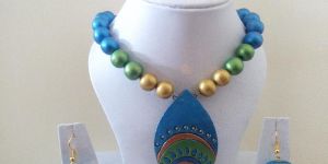 Terracotta Necklace Set