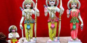 Marble RAM Darbar Statue
