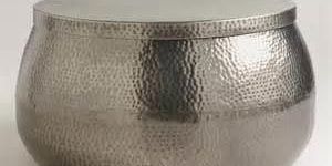 Cala Hammered Coffee Table