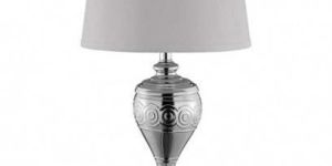 Silver Table Lamp