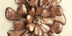 Wall Decor Flower Sculpture