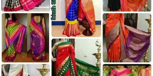Pochampally Ikkath Silk Sarees