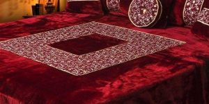 Velvet Double Bed Sheets