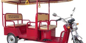 Solar Electric Rickshaw