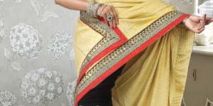 Stylish Jacquard Designer Saree