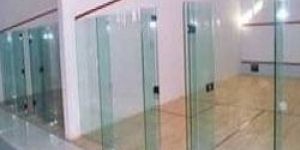 Squash Court Back Wall Glass