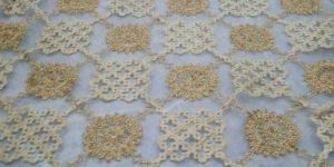 Chain Stitch Embroidered Fabric