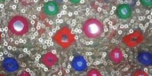 Mirror Embroidered Fabric