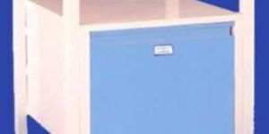 One Shelf Hospital Bedside Locker (SS Top)