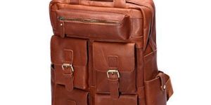 Many Pocket Leather College Bags