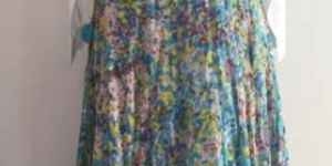 Cotton Printed Long Skirt