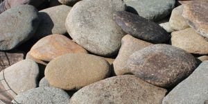 Oval River Stones