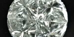 4 Pcs Round Pie Cut Diamonds