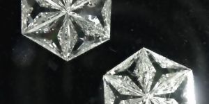 Hexagonal Pie Cut Diamonds