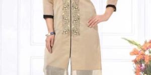 Ladies Chanderi Kurtis