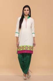 Ladies Long Slub Kurtis